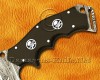 Personalized Handmade Damascus Steel Hunting and Survival Craft Tanto Tracker Knife