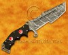 Personalized Handmade Damascus Steel Hunting and Survival Craft Tanto Tracker Knife