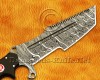 Personalized Handmade Damascus Steel Hunting and Survival Craft Tanto Tracker Knife