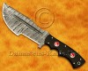 Personalized Handmade Damascus Steel Arts and Crafts Hunting and Survival Tracker Knife