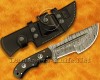 Personalized Handmade Damascus Steel Arts and Crafts Hunting and Survival Tracker Knife