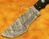 Personalized Handmade Damascus Steel Arts and Crafts Big Hunting and Survival Tracker Knife