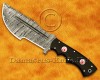 Personalized Handmade Damascus Steel Arts and Crafts Hunting and Survival Tracker Knife