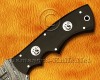 Personalized Handmade Damascus Steel Arts and Crafts Hunting and Survival Tracker Knife