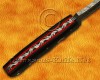 Personalized Handmade Damascus Steel Arts and Crafts Hunting and Survival Tracker Knife