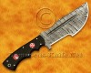 Personalized Handmade Damascus Steel Arts and Crafts Hunting and Survival Tracker Knife