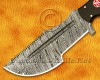 Personalized Handmade Damascus Steel Arts and Crafts Hunting and Survival Tracker Knife