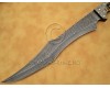 Personalized Handmade Damascus Steel Hunting and Survival Arts and Crafts Bowie Knife Stag Handle