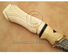 Personalized Handmade Damascus Steel Arts and Crafts Hunting and Survival Kukri Knife Bone Handle