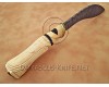 Personalized Handmade Damascus Steel Arts and Crafts Hunting and Survival Kukri Knife Bone Handle