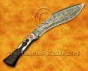 Personalized Handmade Damascus Steel Arts and Crafts Hunting and Survival Full Integral Kukri Knife