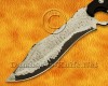 Personalized Handmade Damascus Steel Arts and Crafts Hunting and Survival Collectible Trench Knife