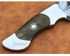 Personalized Handmade Damascus Mosaic Steel Arts and Crafts Hunting and Survival Skinner Knife