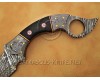 Personalized Handmade Damascus Steel Arts and Crafts Hunting and Survival Karambit Knife