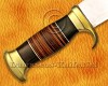 Personalized Handmade Stainless Steel Arts and Crafts Hunting and Survival Bowie Outback Knife