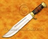 Personalized Handmade Stainless Steel Arts and Crafts Hunting and Survival Bowie Outback Knife