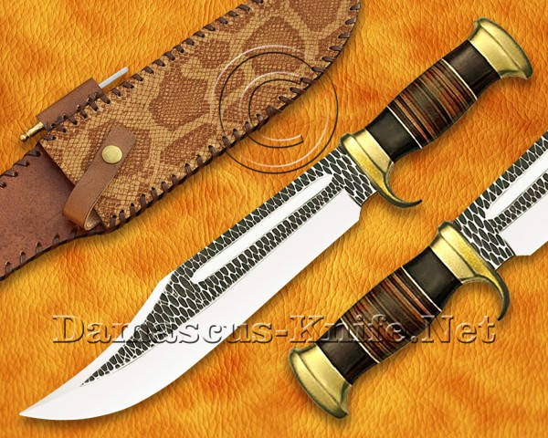 Personalized Handmade Stainless Steel Arts and Crafts Hunting and Survival Bowie Outback Knife