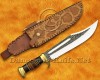 Personalized Handmade Stainless Steel Arts and Crafts Hunting and Survival Bowie Outback Knife