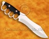 Personalized Handmade Stainless Steel Arts and Crafts Hunting and Survival Collectible Trench Knife